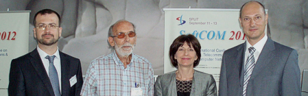 DSc Siniša Krajnović, prof. Nikola Rožić DSc, MSc Gordana Kovačević and prof. Dinko Begušić DSc